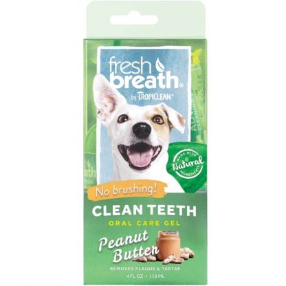 ג’ל ניקוי שיניים ללא צחצוח לכלב טרופיקלין