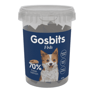 גוסביטס חטיף דגים לכלב