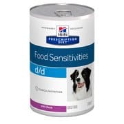 הילס שימורי מזון רפואי D/D ברווז לכלב