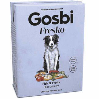 מדיטרניאן גוסבי פרסקו מזון רטוב מושלם לכלבים על בסיס דגים