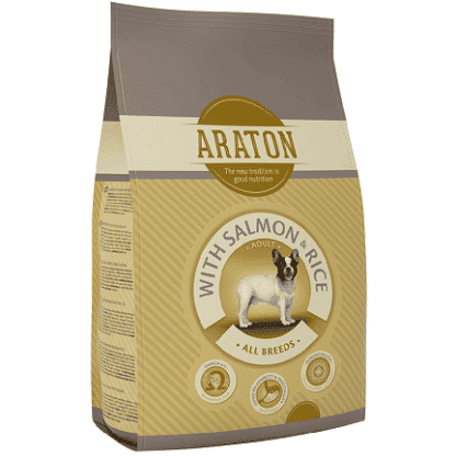 אראטון מזון לכלב בוגר מבוסס סלמון ואורז