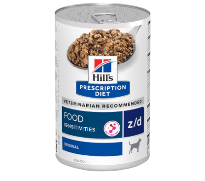 הילס מזון רטוב לכלבים רפואי ייעודי לטיפול באלרגיות 370 גרם