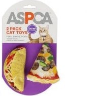 צעצוע לחתול פיצה וטאקו עם קטניפ