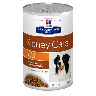 שימורי הילס מזון רפואי נזיד K/d לכלב