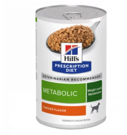 מזון רפואי ייעודי שימורים מטבוליק הילס לכלב 370 גרם