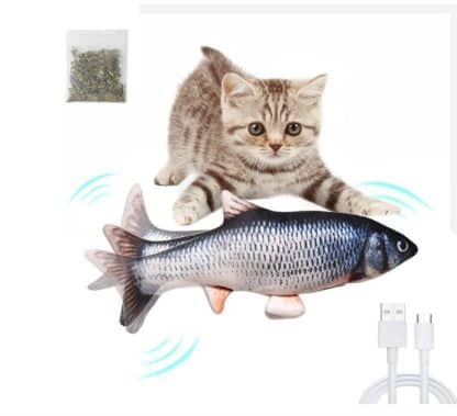 דג משחק רוטט לחתול