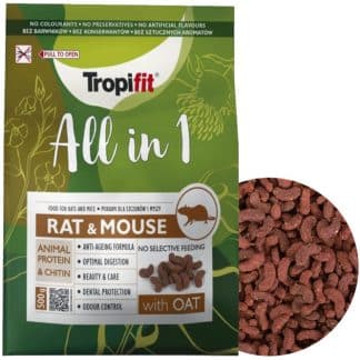 טרופיפיט מזון לעכברושים ועכברים הכל באחד