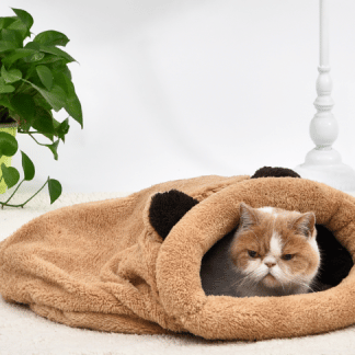 מיטת כיס לחתולים רכה נעימה ונוחה