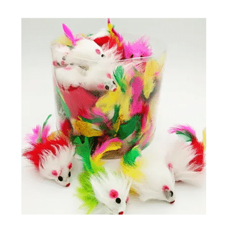 עכברי משחק לחתול בצבעים