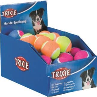 כדורי טניס צבעוניים לכלבים טריקסי