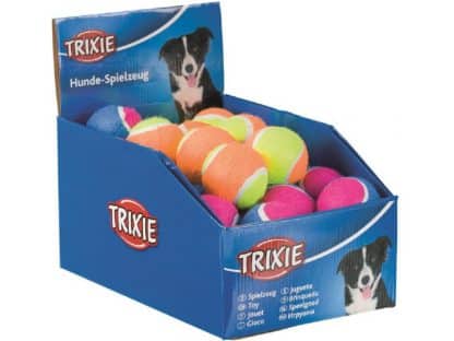 כדורי טניס צבעוניים לכלבים טריקסי